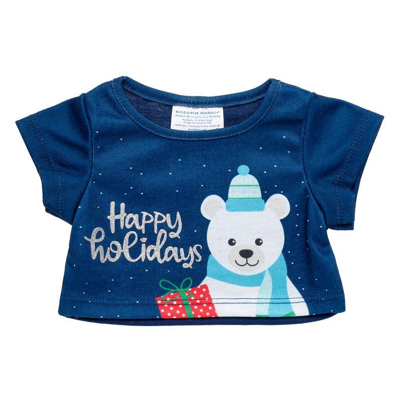 Build-A-Bear Buddies Holiday T-Shirts 2 pc.