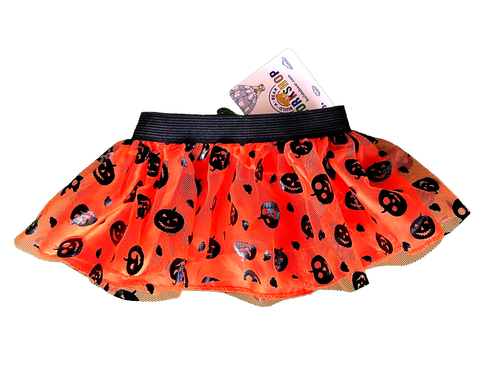 Halloween Pumpkin Tutu Skirt