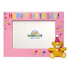 Build-A-Bear Happy BEARthday! Pink Photo Frame