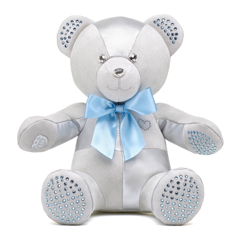 Build-A-Bear Birthstone Bear Featuring Swarovski Aquamarine crystals