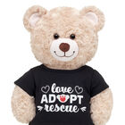 "Love, Adopt, Rescue" T-Shirt - Image 2