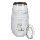 6 oz. HeartBox x Swig Life White Stemless Flute - Image 2