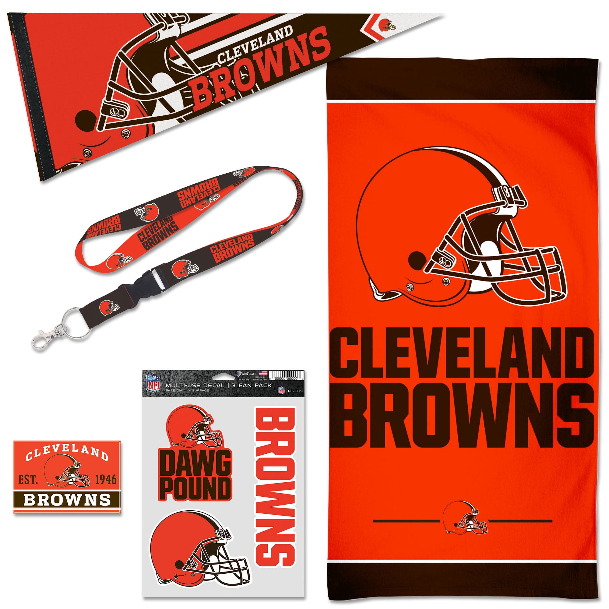 Cleveland Browns Fan Set 3 pc.