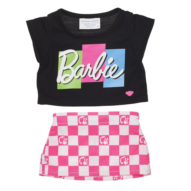 Barbie T-Shirt and Skirt Set