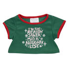"Glisten and the Merry Mission" Naughty List Christmas T-Shirt