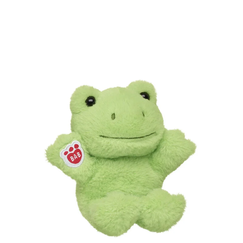 Build-A-Bear Mini Beans Spring Green Frog Easter Stuffed Animal