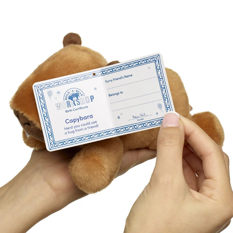 Build-A-Bear Mini Beans Capybara Stuffed Animal - Image 2