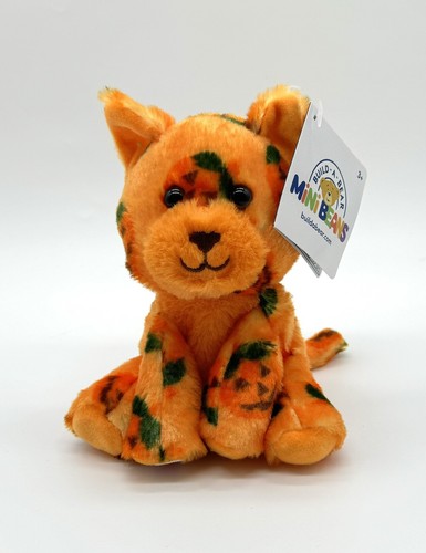 Mini Beans Pumpkin Kitty Stuffed Animal