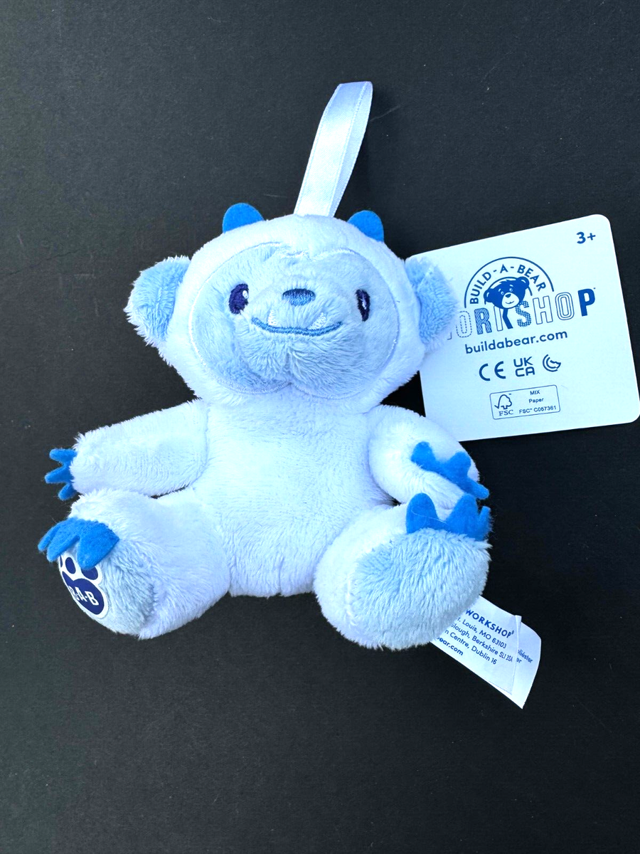 Yeti Teddy Christmas Ornament