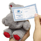 Build-A-Bear Mini Beans Heartwarming Hippo Stuffed Animal