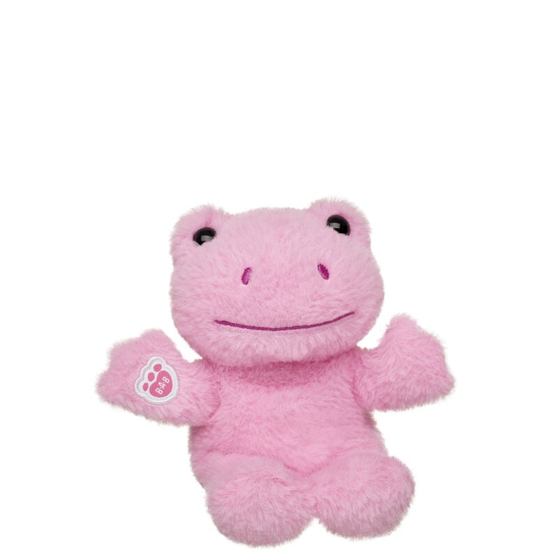 Mini Beans Spring Pink Frog Stuffed Animal