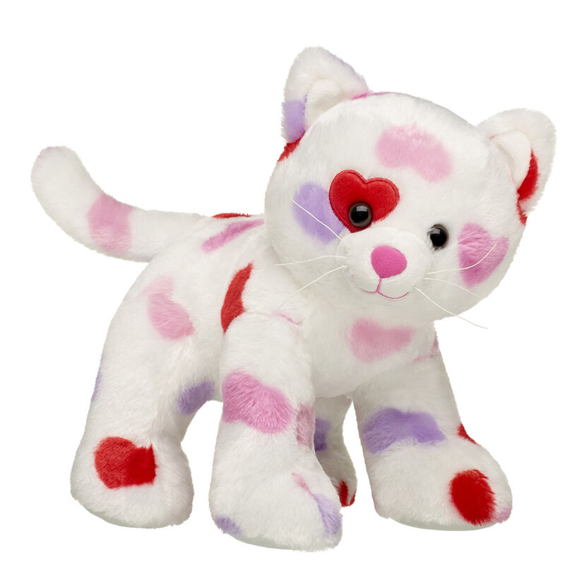 Be Mine Kitty Stuffed Animal Build-A-Bear Mini Beans Gift Set - Image 2
