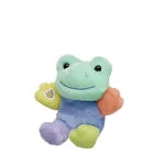Build-A-Bear Mini Beans Hoppy Colors Frog Stuffed Animal with Happy Easter T-Shirt