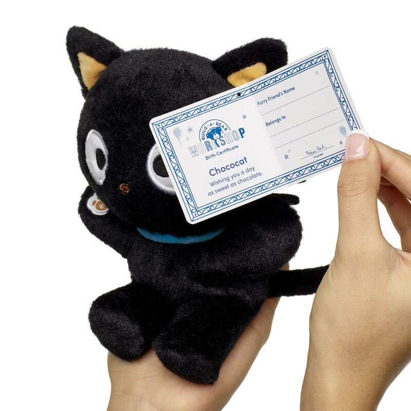 Build-A-Bear Mini Beans Sanrio Hello Kitty and Friends Chococat Plush - Image 2