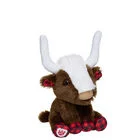 Build-A-Bear Mini Beans Buffalo Check Longhorn Stuffed Animal
