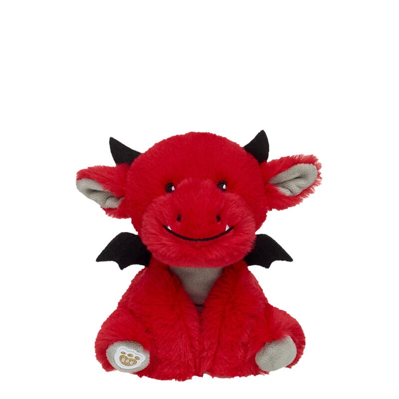 Build-A-Bear Mini Beans Fiery Dragon Plush