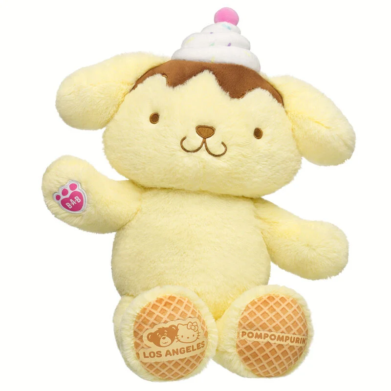 Sanrio® Hello Kitty® and Friends Banana Split Sundae Pompompurin™ Plush