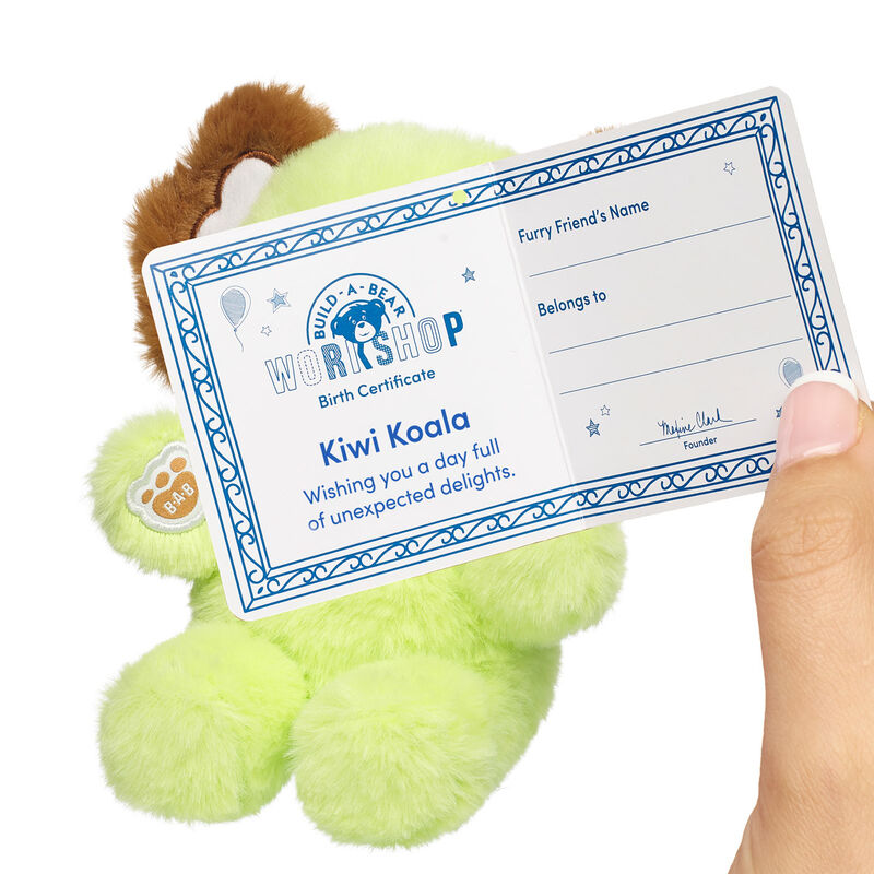 Build-A-Bear Mini Beans Coconut Lime Koala Stuffed Animal - Image 2