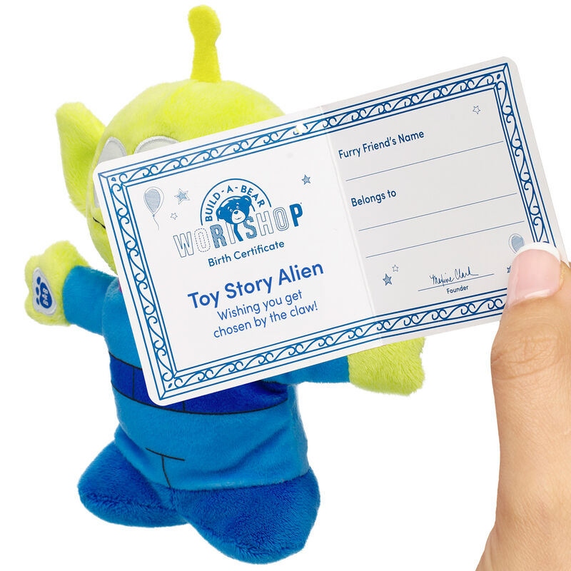 Build-A-Bear Mini Beans Disney and Pixar Toy Story Alien Stuffed Animal - Image 2