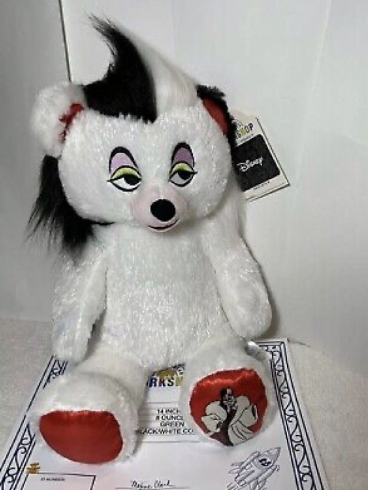 Disney Cruella De Vil Bear