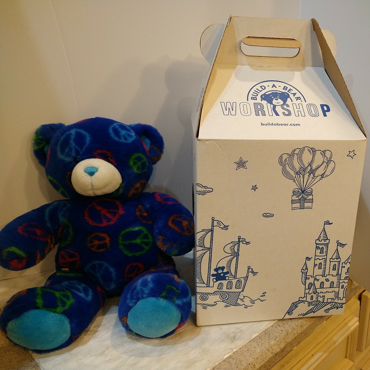 Build-A-Bear Happy BEARthday! Blue Gift Set
