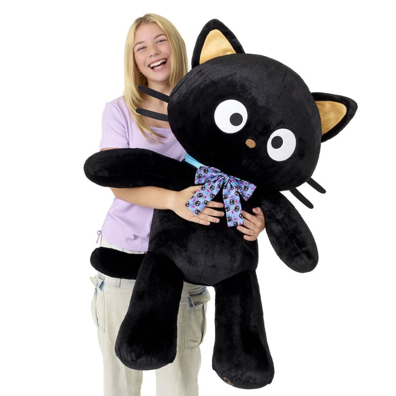 Sanrio Hello Kitty and Friends Giant Chococat Plush with Gifting Bow - Image 2