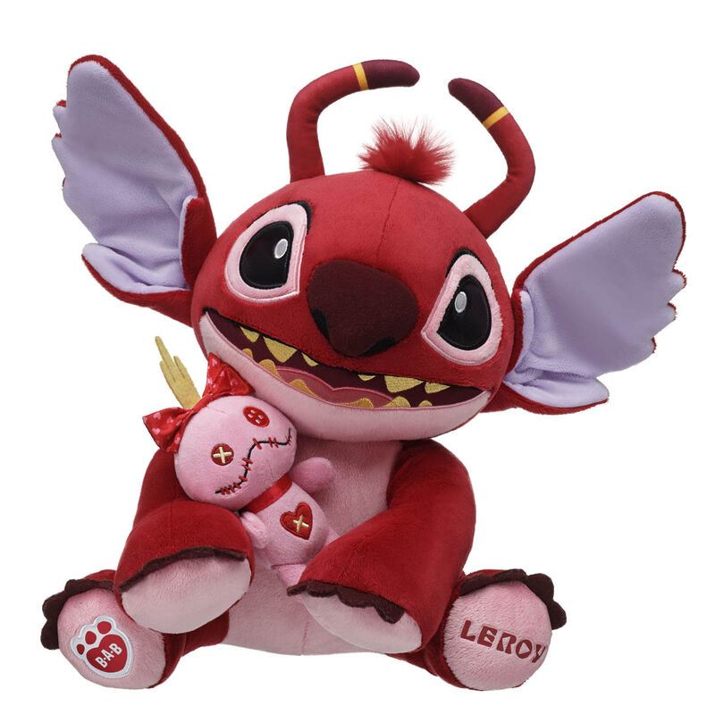 Disney Lilo & Stitch Leroy Plush with Red Heart Wristie