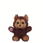 Mini Beans Mystical Werewolf Stuffed Animal with Trick or Treat T-Shirt - Image 2